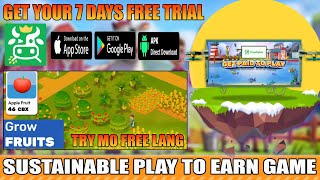 LEGIT PLAY TO EARN GAME CROPBYTES GIVES YOU FREE TRIALS  TRY MO NA WAG NA MAG PAHULI PA FOR MOBILE [upl. by Euqinor]