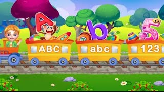 Matching games kids ABC learning video [upl. by Aihsenad]