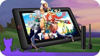 XPPen Artist 156 Pro Tablet Review  How to Install Settings [upl. by Kemble]