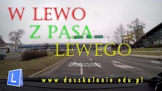 Odlewnicza Rondo Łabiszyńska Skręt w lewo [upl. by Imoin]