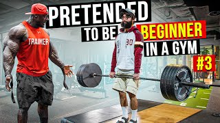 Elite Powerlifter Pretended to be a BEGINNER 3  Anatoly GYM PRANK [upl. by Akinirt]