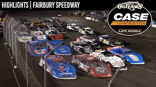 World of Outlaws CASE Late Models  Fairbury Speedway  July 29th  HIGHLIGHTS [upl. by Sandie839]