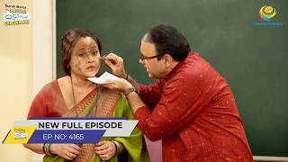 FULL EPISODE 4165 Ye Kya Kar Diya Bhide Ne  Taarak Mehta Ka Ooltah Chashmah [upl. by Jaclin]