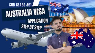 Filling Australia Subclass 491 Visa Application  Step by Step Guide [upl. by Agostino606]