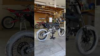 Transforming This ABANDONED Dirtbike 😳 diyprojects [upl. by Millie]