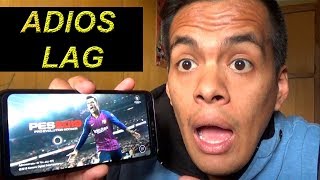 COMO QUITAR EL LAGPIXELACION EN PES MOBILE 2019 ¡SOLUCIONALO YA [upl. by Oilime7]