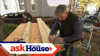 How to Build Porch Stairs  Ask This Old House [upl. by Ymmas976]