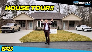 Building A 2000 SQ FT House in 4 Months  House Tour  475000 Duplex Build  EP 23 [upl. by Ulla288]