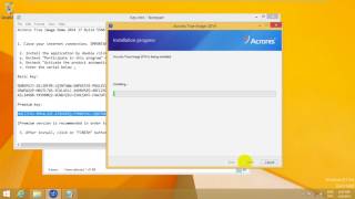 How to install acronis [upl. by Artemisa26]