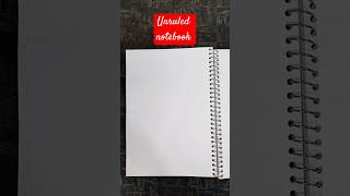 unruled notebook for you by paperwell  premium plus unruled spiral notebook shortvideo [upl. by Omsare]