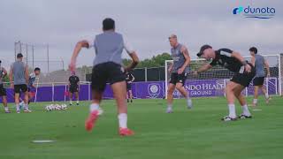 TRAINING  Workin Up a Sweat  Orlando City SC vs Charlotte FC [upl. by Norted]