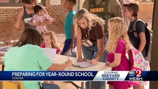 Brevard County elementary school adopts yearround calendar as part of pilot program [upl. by Malloy827]