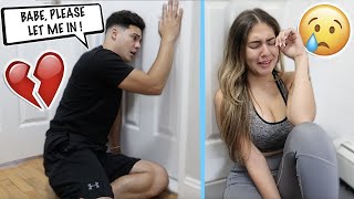 CRYING WITH THE DOOR LOCKED  PRANK [upl. by Aimac]