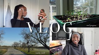 weekly vlog  books Im reading seed progress at the ranchy ranch trader joes haul [upl. by Koser]