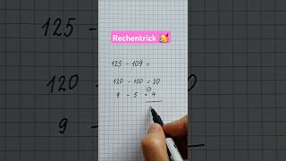 Kennst du diesen Trick 😯😉 mathematikfee mathe rechenaufgabe rechentrick [upl. by Giltzow565]