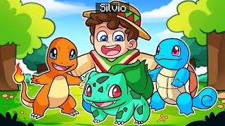 ¡Minecraft PERO hay POKEMONS 😍🐣💥 SILVIOGAMER MINECRAFT PERO [upl. by Nowad]