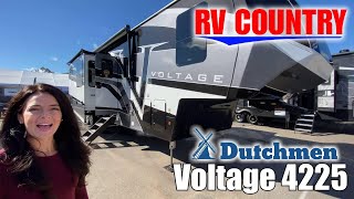 Dutchmen RVVoltage4225  by RV Country of Fresno CA Mesa AZ Fife WA Mt Vernon WA Coburg OR L [upl. by Dinsmore605]