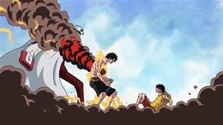 Ace dies in front of luffy  Aces Death  Luffy lost his brother  one piece episode  483 [upl. by Dickey]