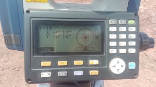 how to tilt total station  total station centering amp levelling [upl. by Malcom]