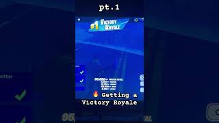 Getting a Victory Royale until Google Comments🔥💯fortnite gaming shots [upl. by Trust]