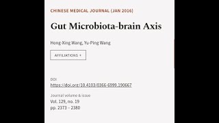 Gut Microbiotabrain Axis  RTCLTV [upl. by Elyssa]