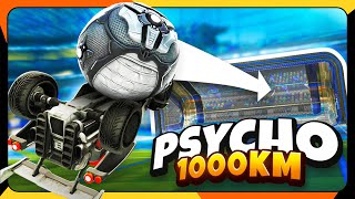 The WORLD Record Psycho Redirect in Rocket League [upl. by Netsirk313]