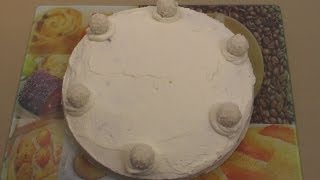 Grundrezept Raffaello Torte  NinNin [upl. by Olsson]