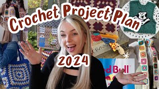 Crochet Project Plans for 2024 🧶 ✨ [upl. by Drawe]