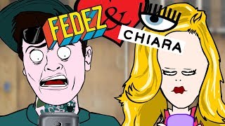 Fedez e Chiara 1Gara di like [upl. by Lareneg254]