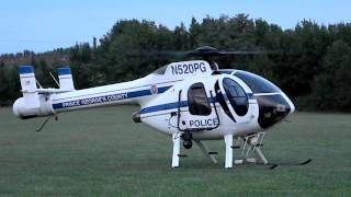 PGPD MD520N NOTAR N520PG Start and Takeoff [upl. by Murdock]