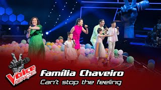 Família Chaveiro  quotCant stop the feelingquot  Gala Final  The Voice Gerações [upl. by Inobe]