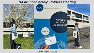 DAAD Scholarship Holders Meeting 2024 [upl. by Dorlisa]