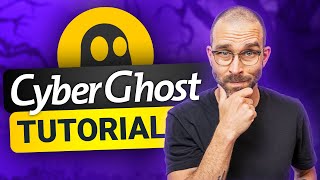 How to use CyberGhost in 2024  EASY CyberGhost VPN TUTORIAL [upl. by Elagibba]