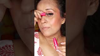 diwalimakeup makeup makeuphacks hacks eyeliner mascara festivelook [upl. by Yaker]