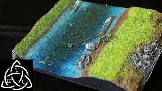 Craft River Terrain for Tabletop Gaming such as DampD [upl. by Eskill]