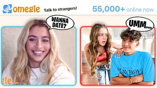 GOING ON OMEGLE WITH MY GIRLFRIEND caught cheating 😱💔 Nick Bencivengo [upl. by Atlas]