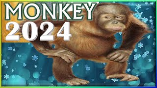 2024 MONKEY PREDICTION 🙉 CHINESE ZODIAC SIGN astrologyzodiacsigns horoscope 2024 monkeys [upl. by Alyaj36]