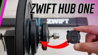 Zwift Hub One w Virtual Shifting  24 Speeds with Just One Gear [upl. by Natsirt]