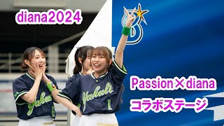 Baystars diana 試合前ステージ Passion×dianaコラボステージ 20240702 [upl. by Hoes]