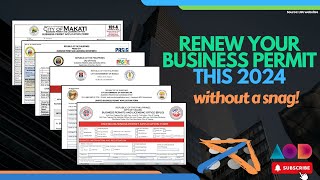 Business Permit Renewal  Mayors Permit [upl. by Anayi678]