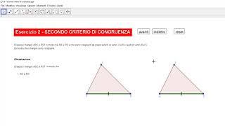 Esercizio n2  SECONDO CRITERIO DI CONGRUENZA [upl. by Harwin]