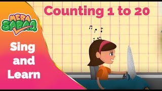 Learn to Count 1 to 20  Number Song  Muse by SABAQ [upl. by Egide581]