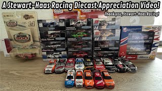 A StewartHaas Racing Diecast Appreciation Video [upl. by Laurinda]