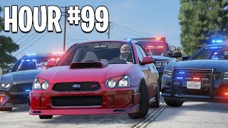 I Spent 100 Hours As A Getaway Driver in GTA 5 RP [upl. by Aikenahs]