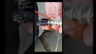 Vvt solenoid sensor clean automobile SRMOTORSMANASA mechancial viralsong viralvideo short [upl. by Naujed]