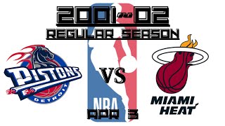 【NBA】200102 PISTONS vs HEAT 4 3 [upl. by Atsilac]