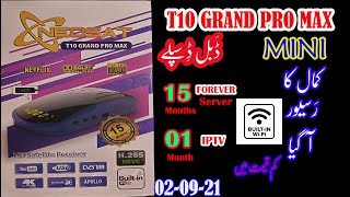 Neosat T10 Grand Pro Max Mini Receiver  Unboxing  Dolby Support  Forever Server in Low price [upl. by Trammel65]