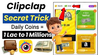 Clipclaps App Coins Trick  Clipclaps New Update  Online Earning App [upl. by Graner]