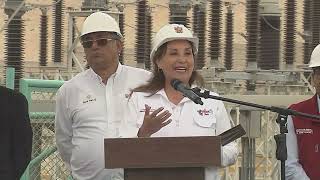 Presidenta Dina Boluarte inaugura la ampliación de Subestación La Pampa [upl. by Seta]