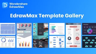 EdrawMax Template Gallery  5000 Diagramming and Drawing Templates [upl. by Rodrick]